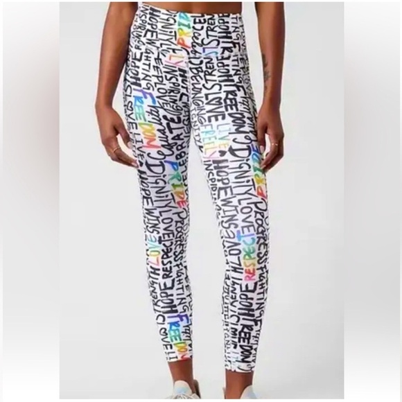 Athleta Pants - Athleta ELATION TRAIN 7/8 TIGHT PRIDE LEGGINGS. Size XL/T
